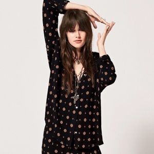 Free People Shirt Up Top